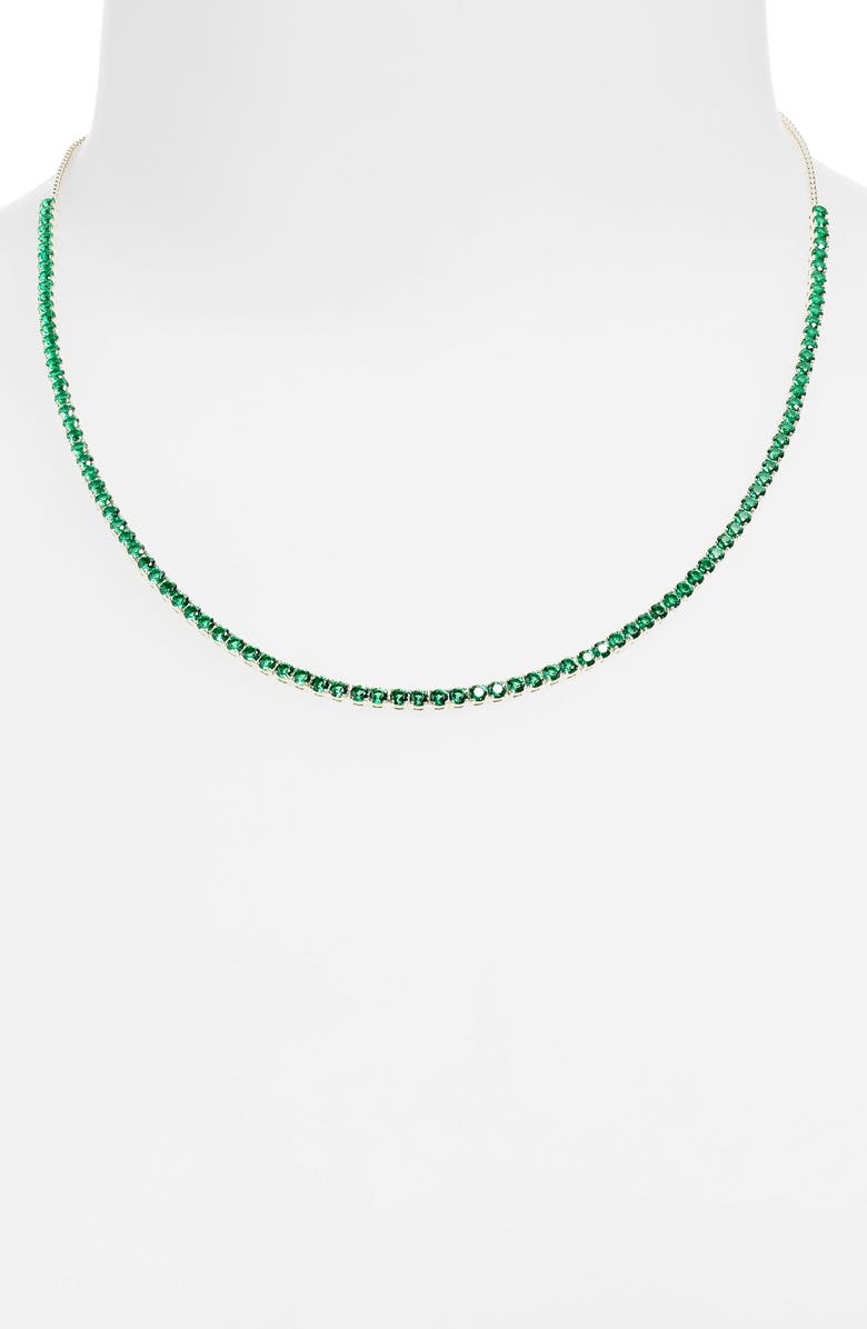 Nadri Love All CZ Tennis Slider Neckalce, Alternate, color,