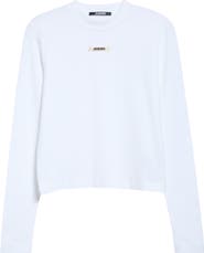 Jacquemus Gros Grain Long Sleeve Top
