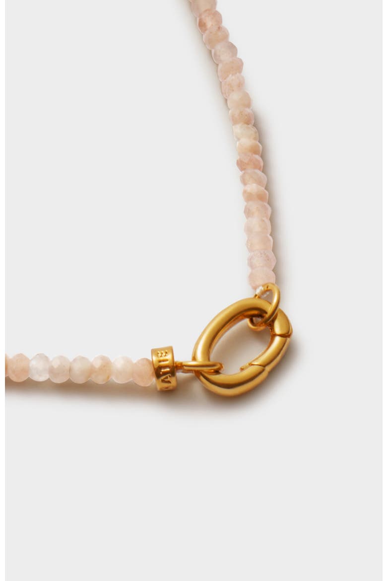 Sunstone Necklace, Alternate, color, Gold