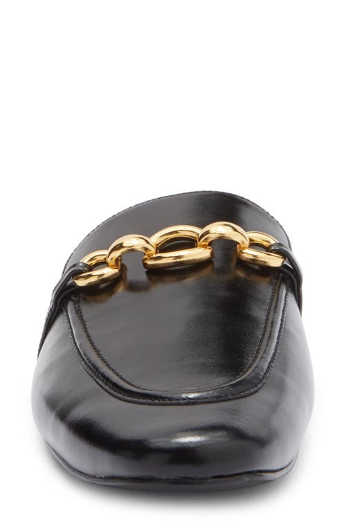 Jeffrey Campbell Clerk Bit Loafer Mule In Black