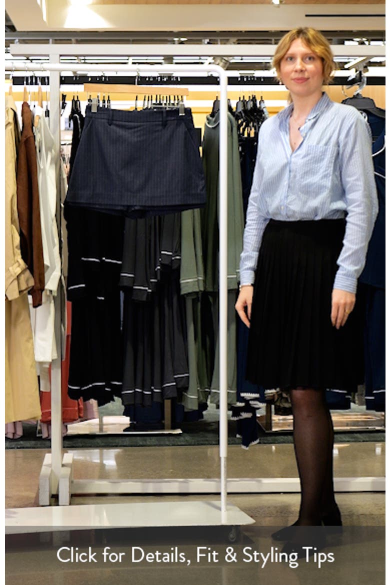 The Spencer Pinstripe Skort video