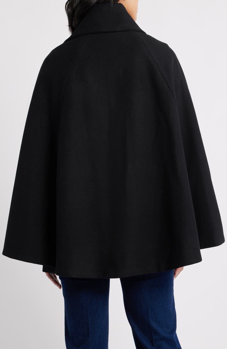 CeCe Bow Scarf Collar Cape, Alternate, color,