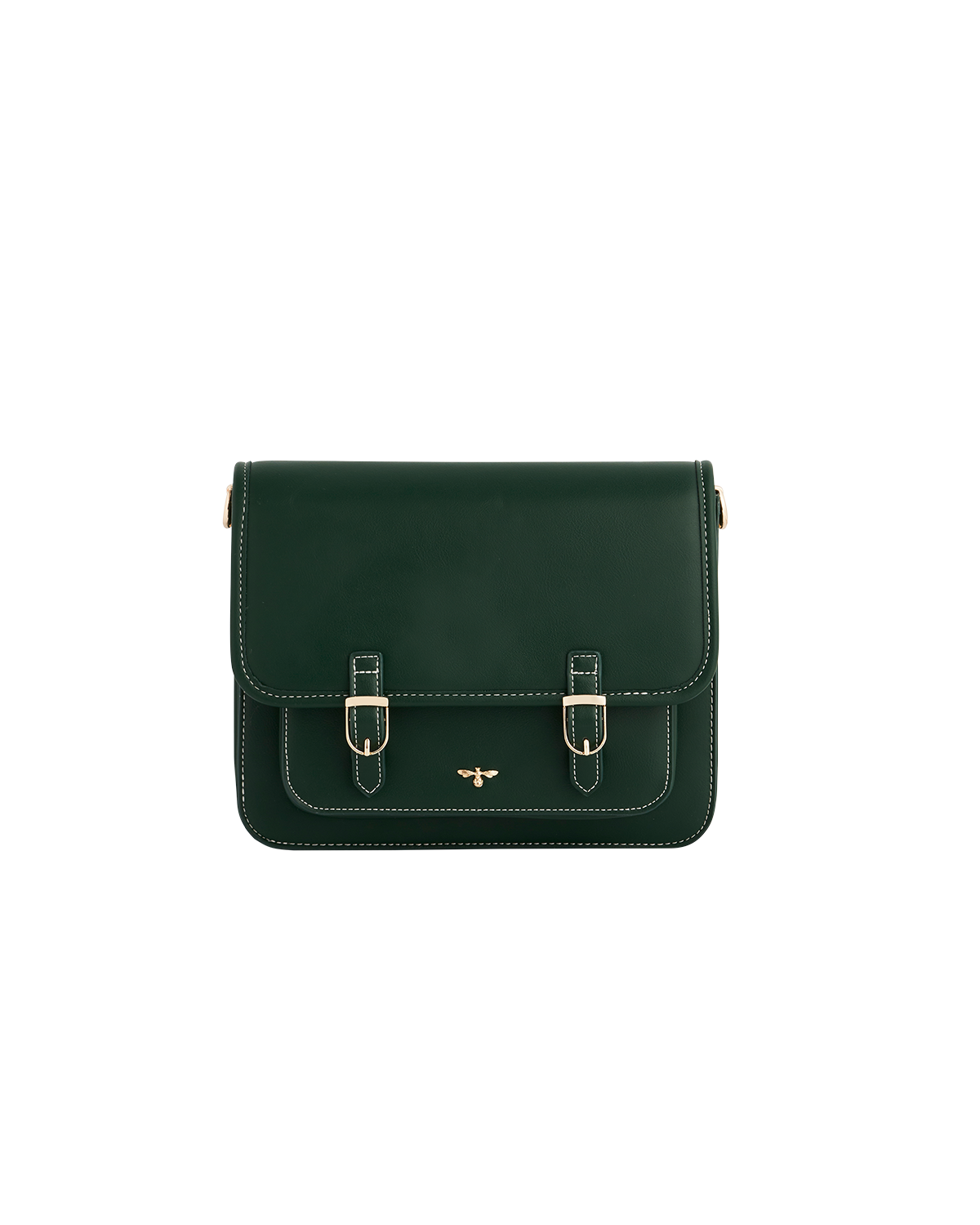 Fable England Into the Woods Green Satchel, Alternate, color, 