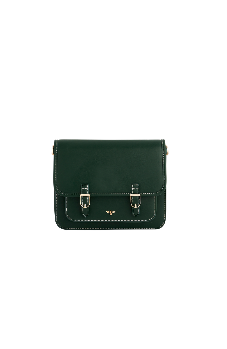 Fable England Into the Woods Green Satchel, Alternate, color,