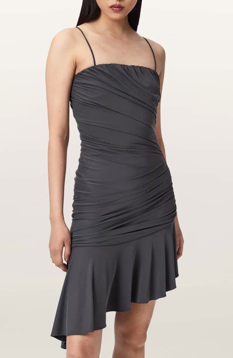 Sophia Asymmetric Minidress