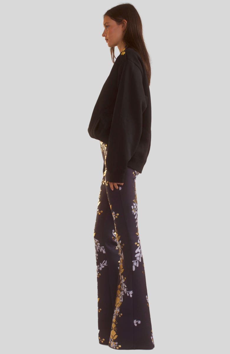 Cynthia Rowley SHOULDER BUTTONS SWEATSHIRT, Alternate, color, 