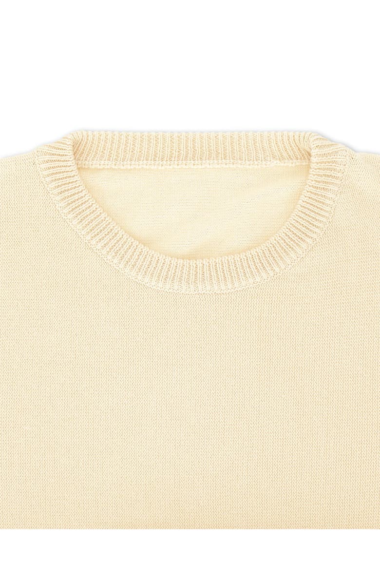 Fortela Rover Cotton Crewneck Sweater, Alternate, color, Natural