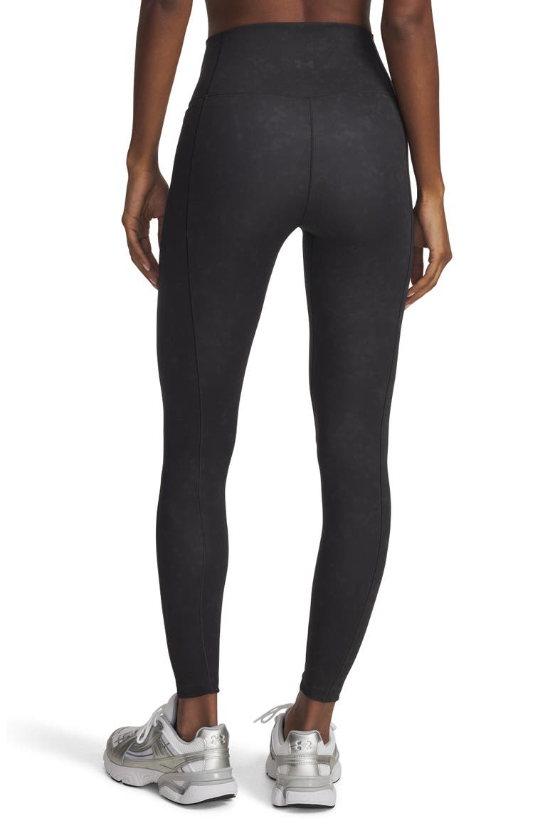 Meridian Suede Effect Ankle Leggings, Alternate, color, BLACK / / BLACK