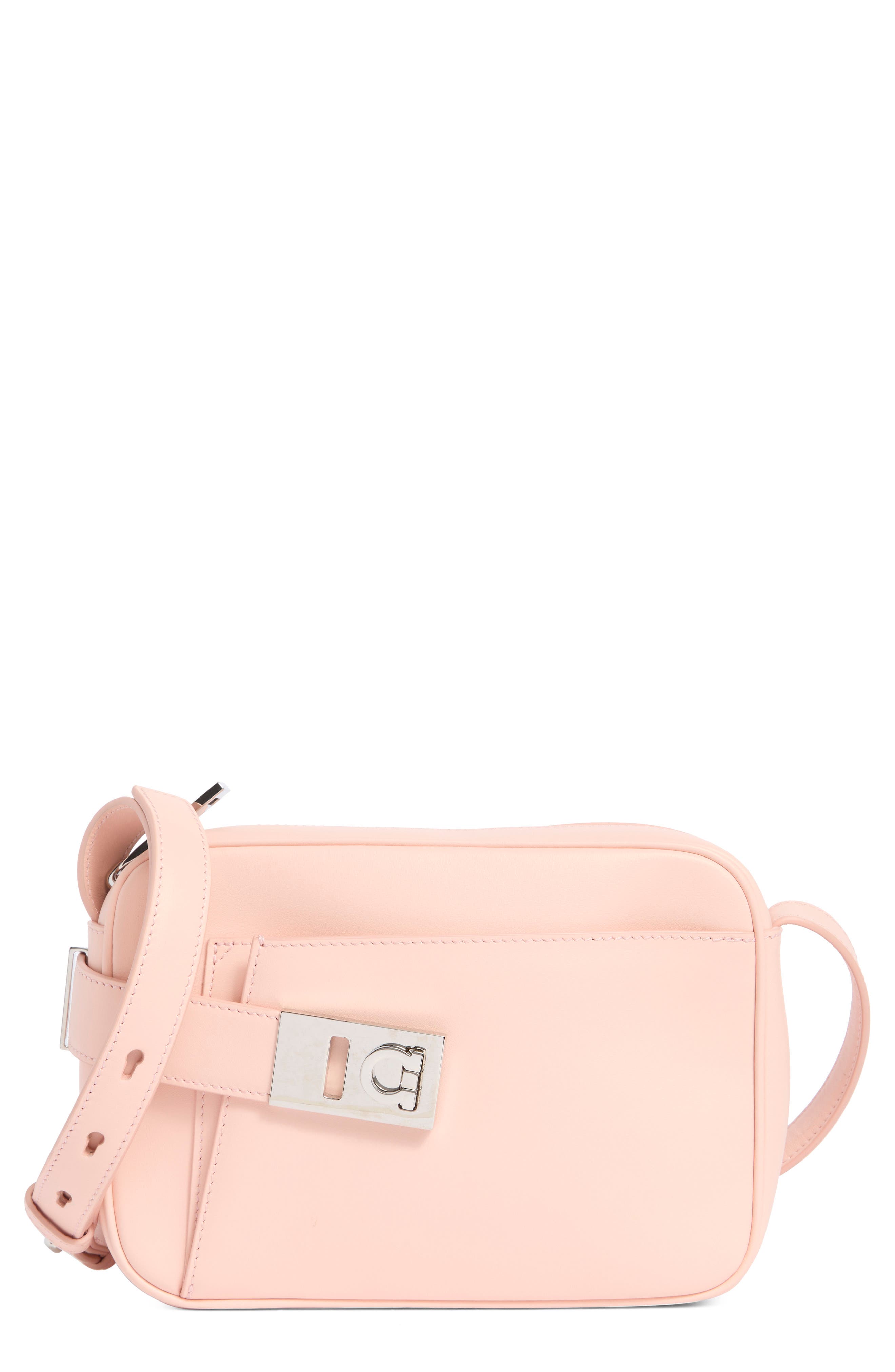 FERRAGAMO Archive Leather Crossbody Bag