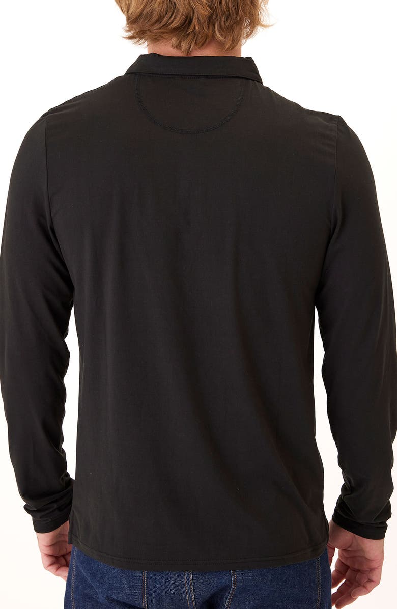 Threads 4 Thought Luxe Jersey Long Sleeve Polo, Alternate, color, 