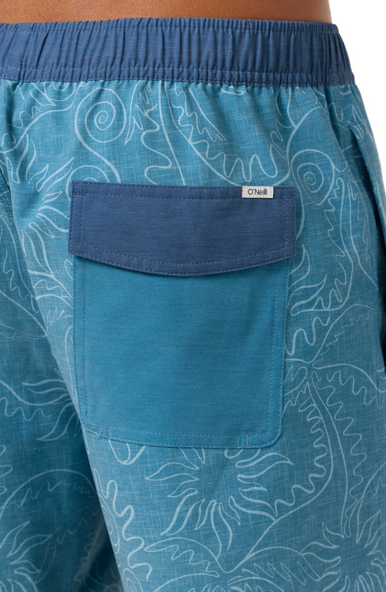 O'Neill OG Volley Swim Trunks, Alternate, color, Aegean Blue