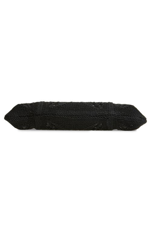 Bp. Crochet Tote Bag In Black
