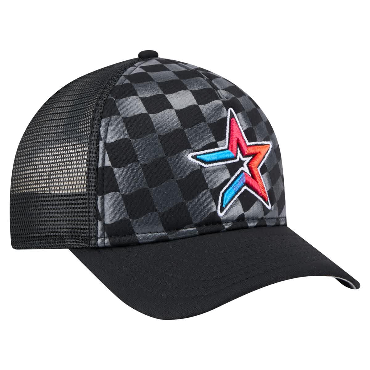 New Era Men's New Era Black Houston Astros Gradient 9FORTY A-Frame M ...