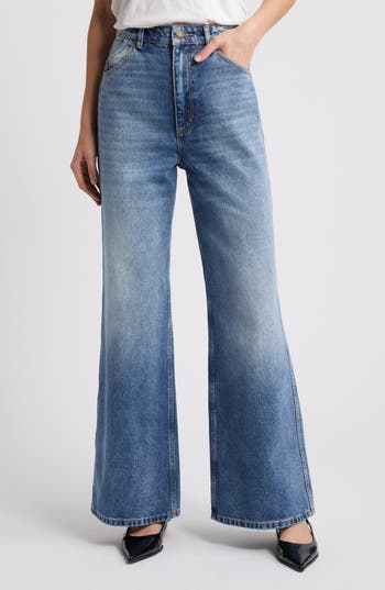 Rolla's Studio Flare Faded Jeans