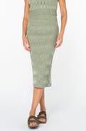 Roxy Gemma Midi Pencil Sweater Skirt