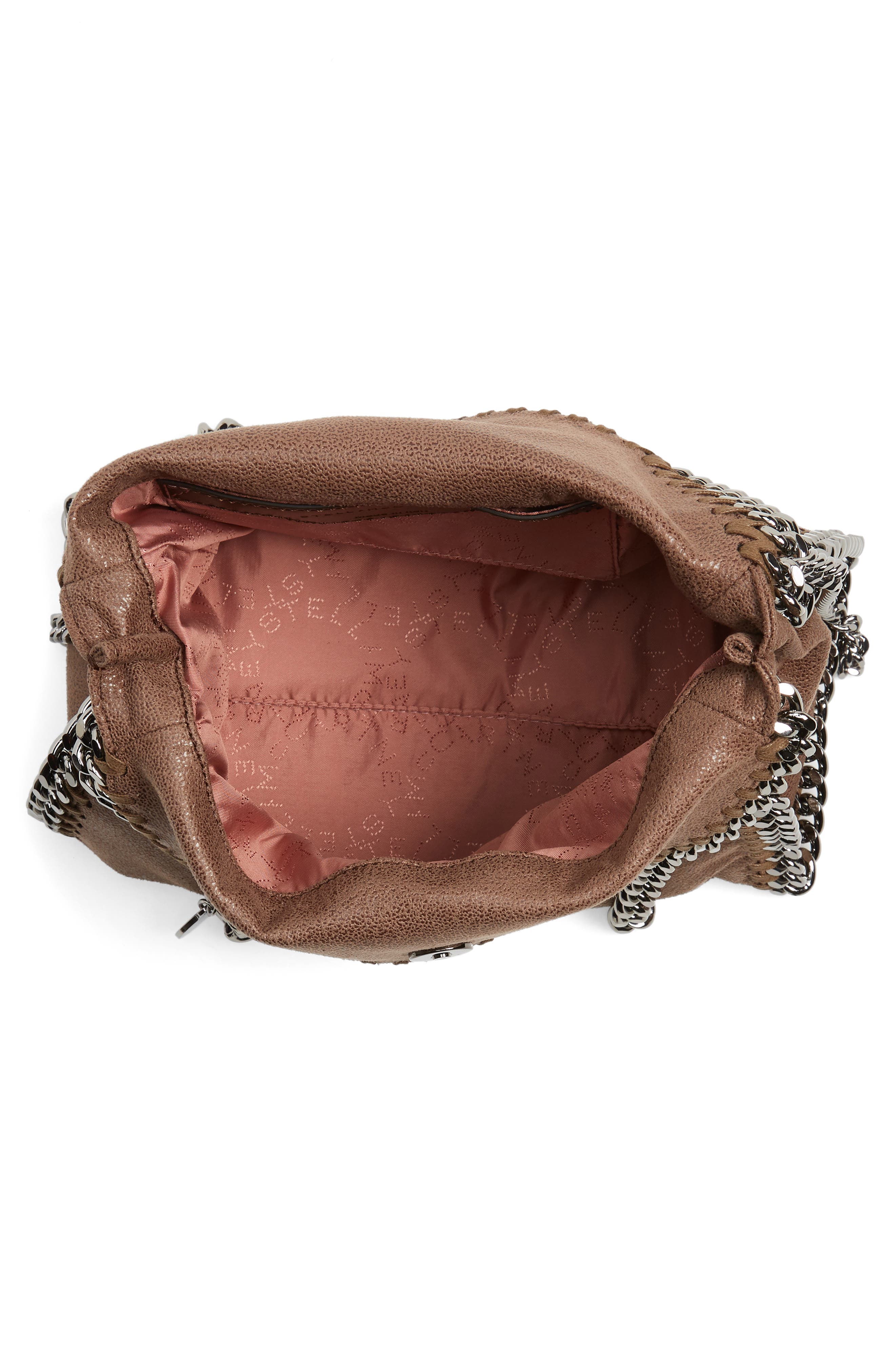 Stella McCartney Mini Falabella Faux Leather Tote, Alternate, color, 