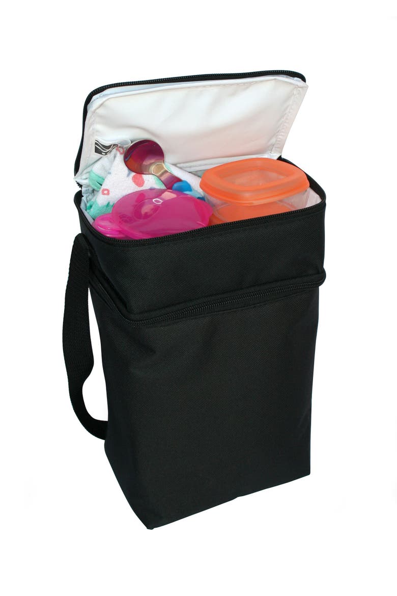 insulated 6 Bottle Cooler - Black, Alternate, color, Black