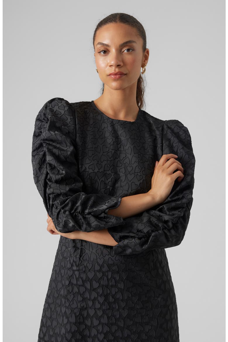 Vigo Minidress, Alternate, color, BLACK