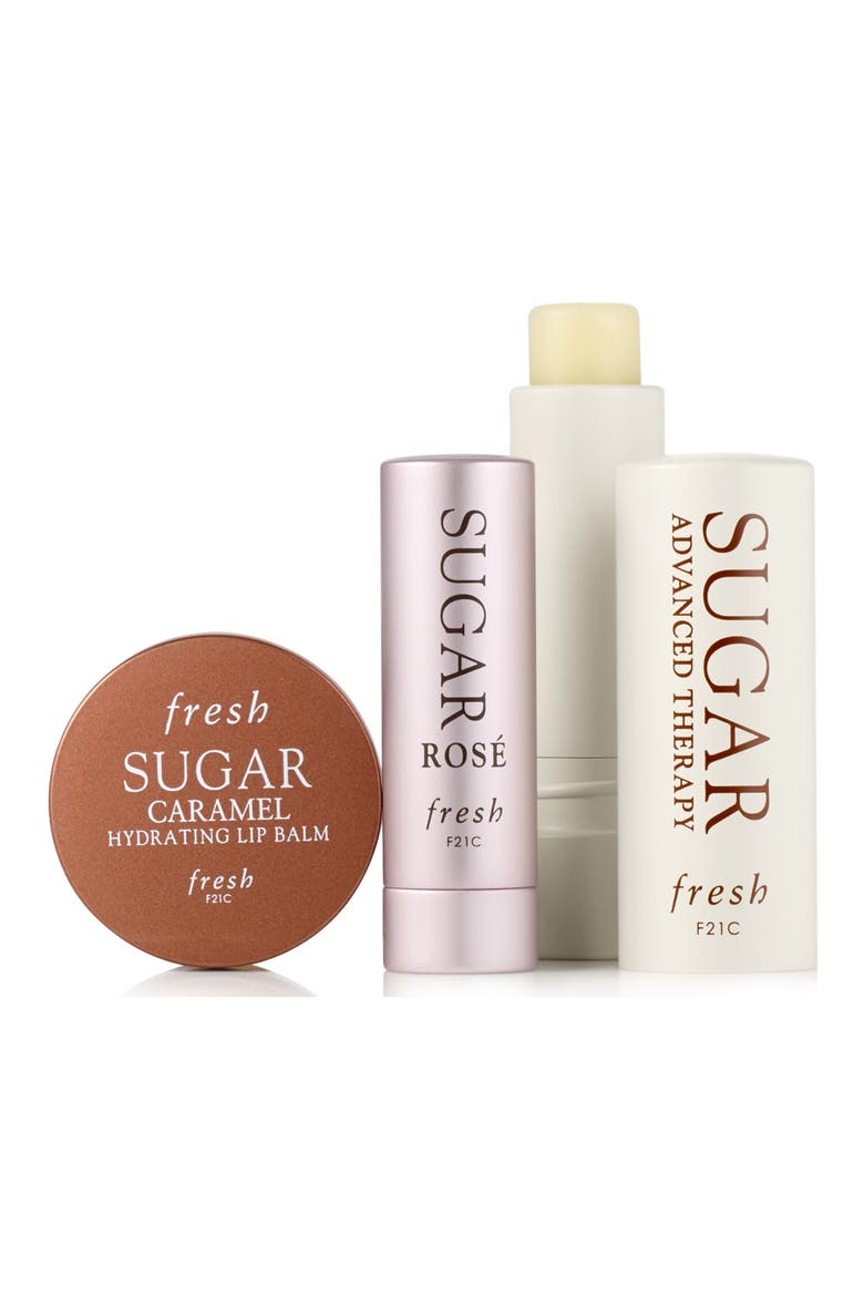 Sugar Lip Balm Set, Main, color, NO COLOR