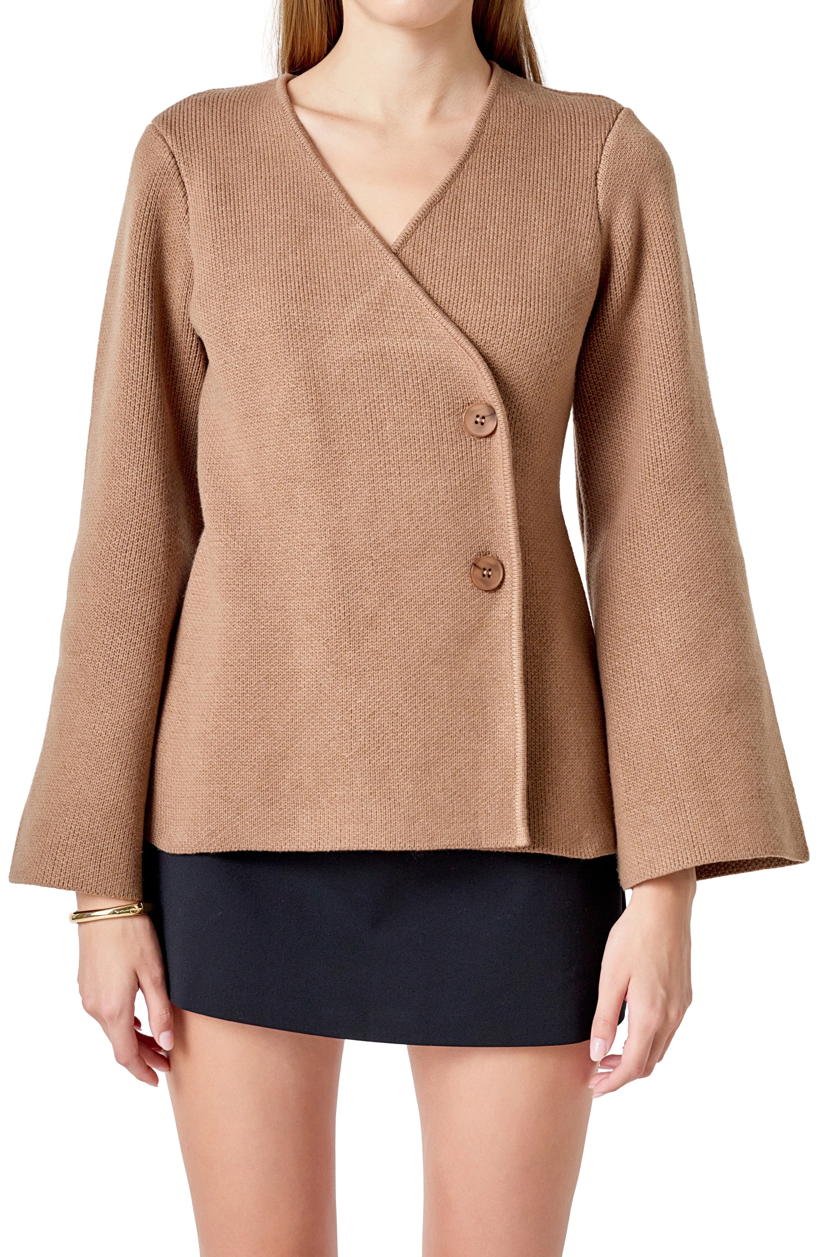 Endless Rose Wrap Look Cardigan