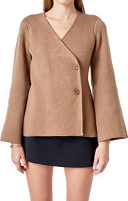 Endless Rose Wrap Look Cardigan