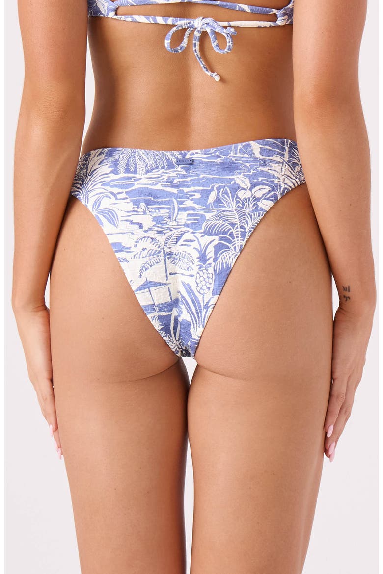 Mana Scoop Cheeky Bikini Bottoms, Alternate, color, BIJOU BLUE