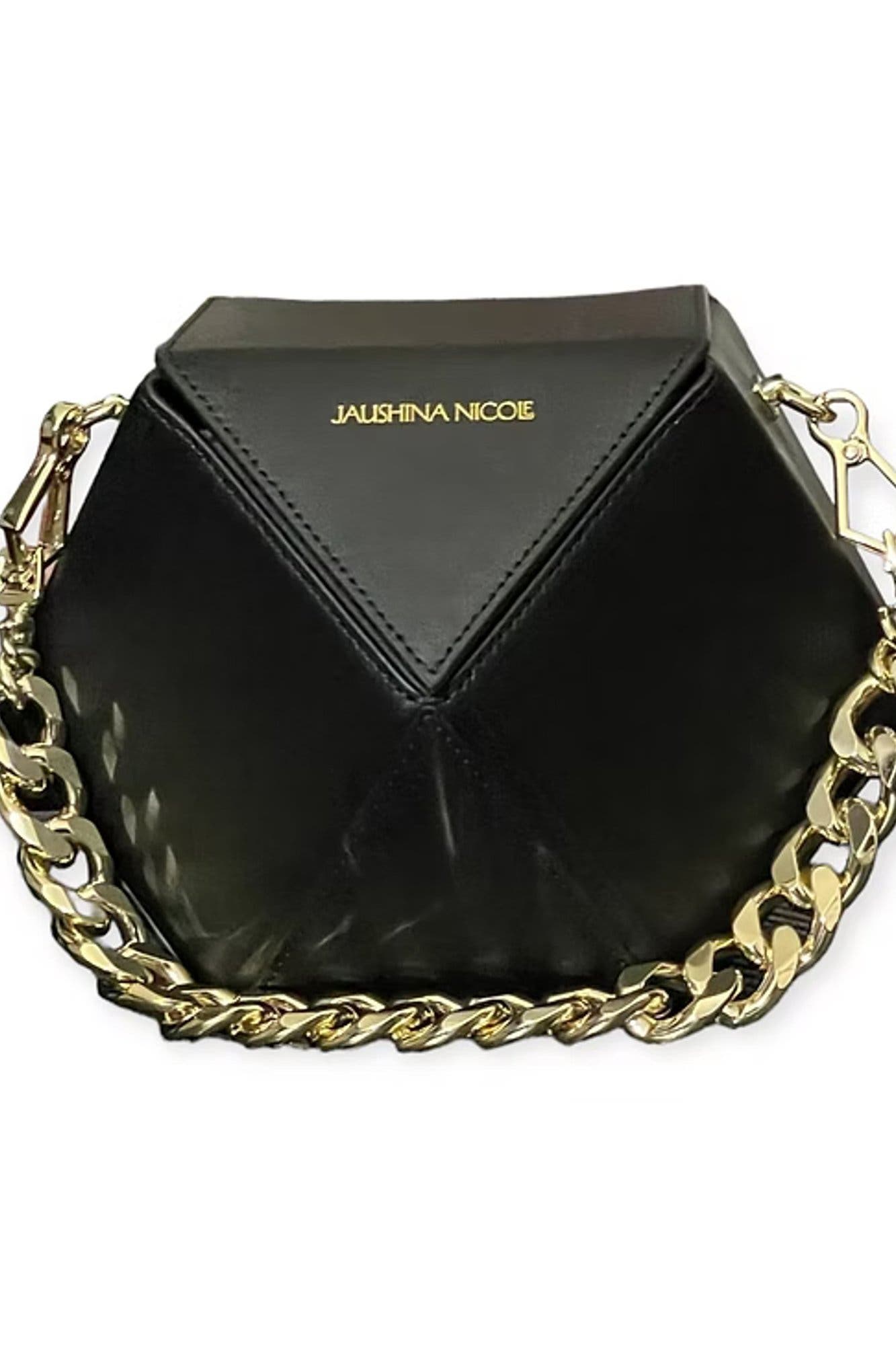Jaushina Nicole Tetra Top Handle Bag, Alternate, color, Black