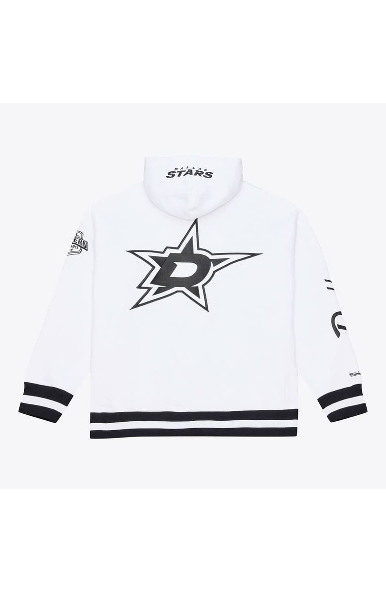 Mitchell & Ness Men's Mitchell & Ness White Dallas Stars Arctic Fleece Hoodie, Alternate, color, White