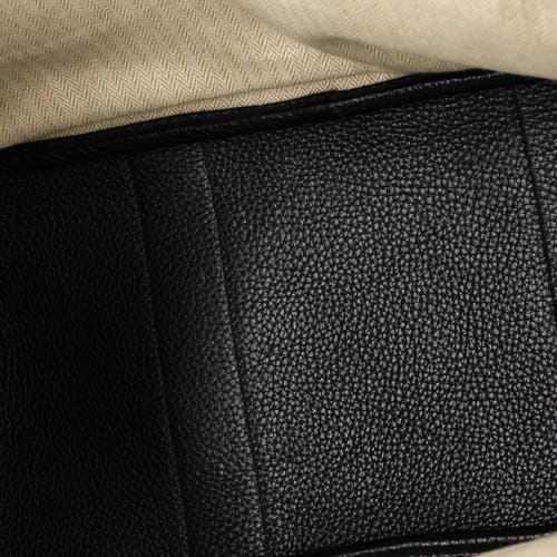 Pre-owned Hermes  Hermes Garden Party Tote Leather 36 In Black