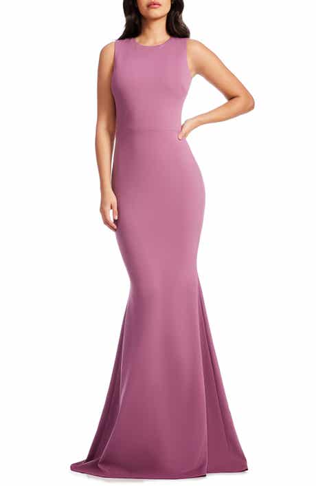 Dress the Population Leighton Sleeveless Mermaid Evening Gown