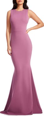 Dress the Population Leighton Sleeveless Mermaid Evening Gown