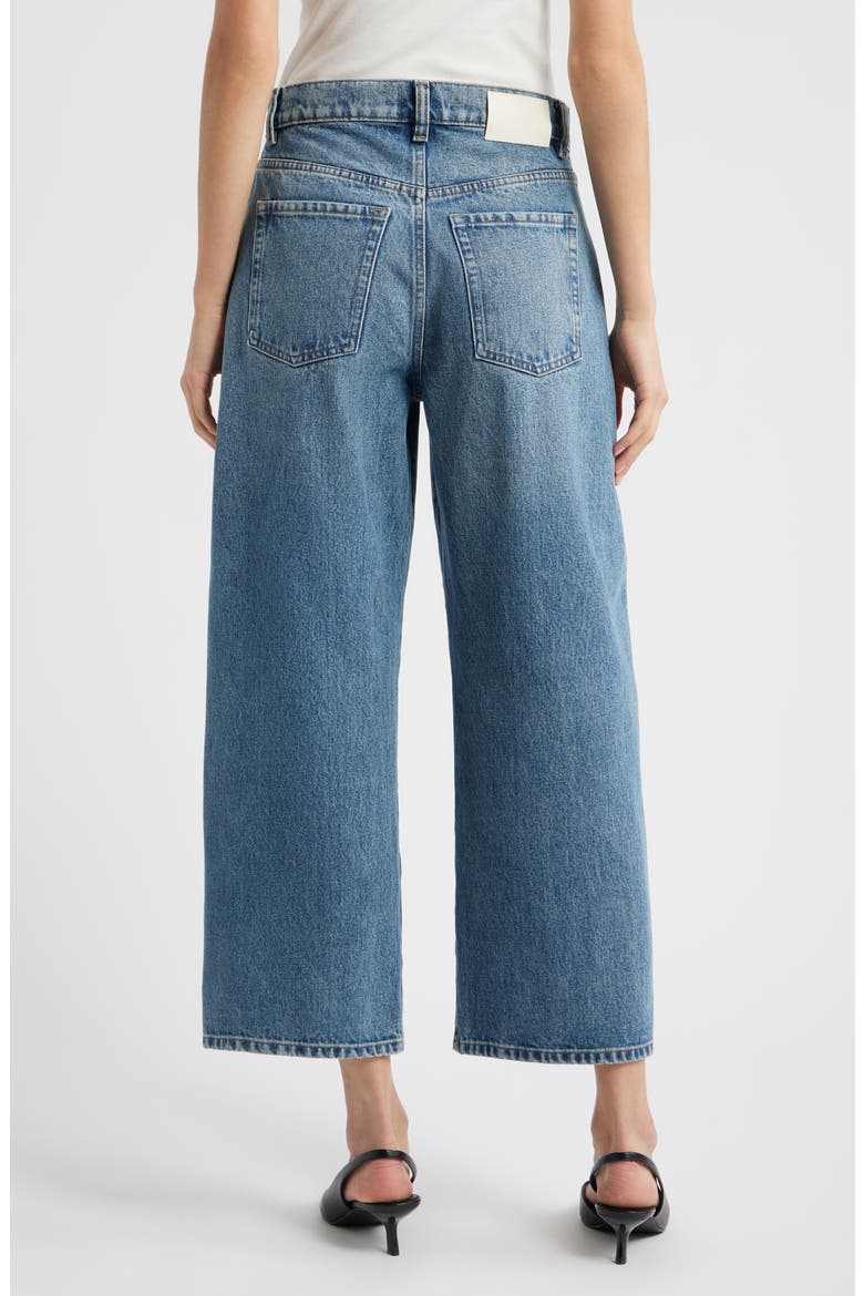 Taylor High Waist Relaxed Barrel Jeans, Alternate, color, ENDLESS SEA