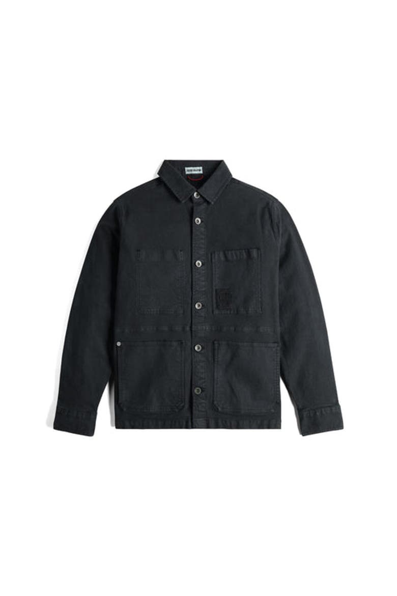Men's Utility Jacket, Main, color, Black