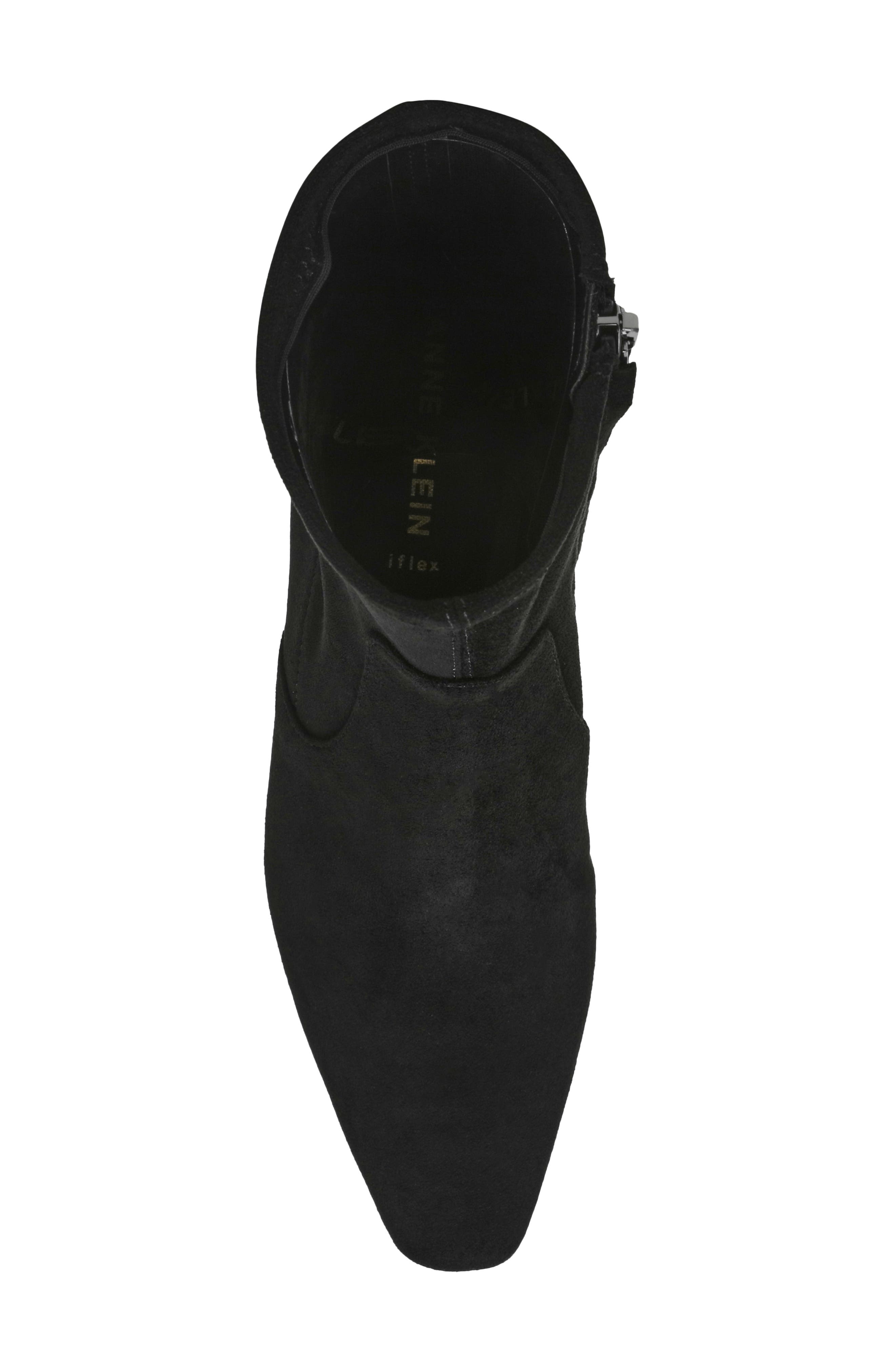 Anne Klein Iga Sock Bootie, Alternate, color, Black