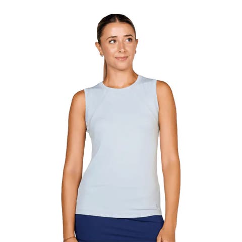 UV Colors Womens Sleeveless Tennis Shirt