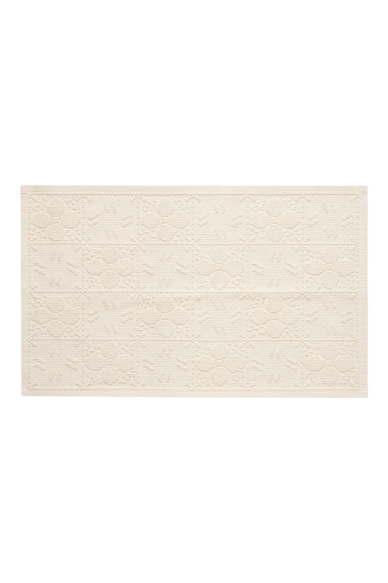 Tile Bath Mat, Alternate, color, WHITE