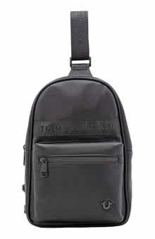 True Religion Rivers Faux Leather Sling Bag