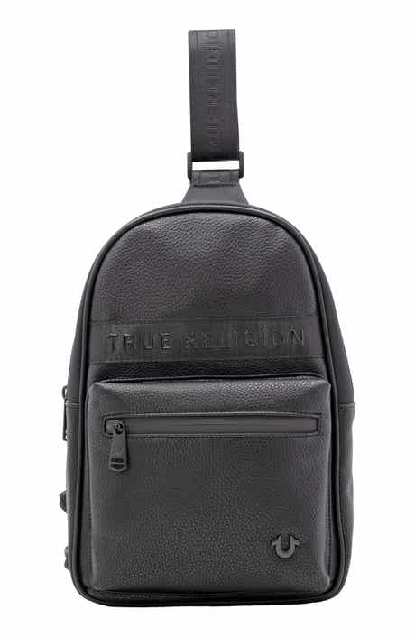 True Religion Rivers Faux Leather Sling Bag