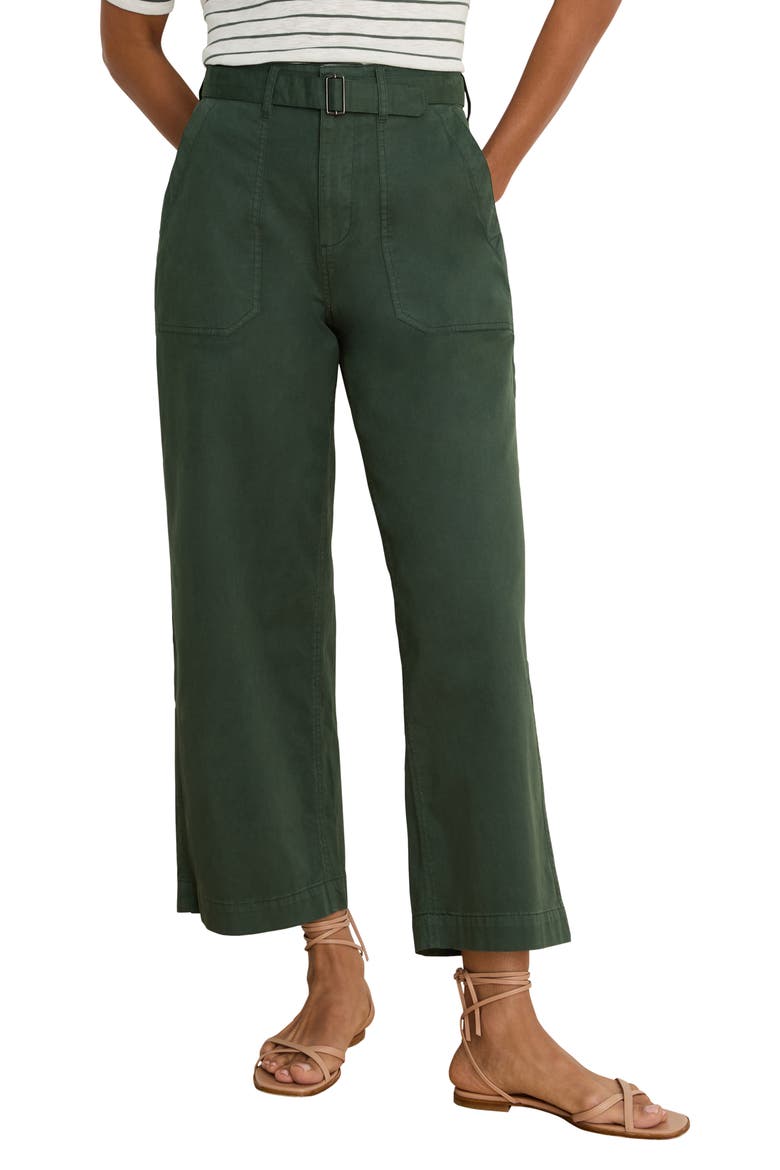 Highland Soft Stretch Wide Leg Pants, Main, color, PALM