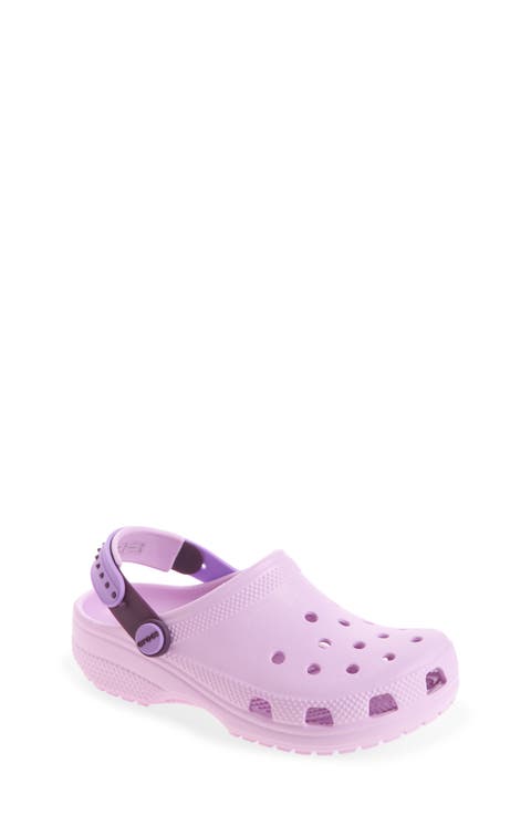 Kids' Classic Glow Snapback Strap Clog