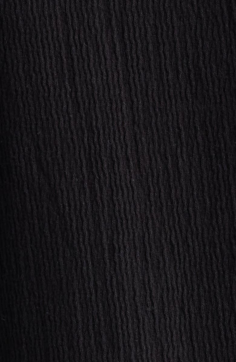 Eileen Fisher Bracelet Sleeve Top, Alternate, color, Black