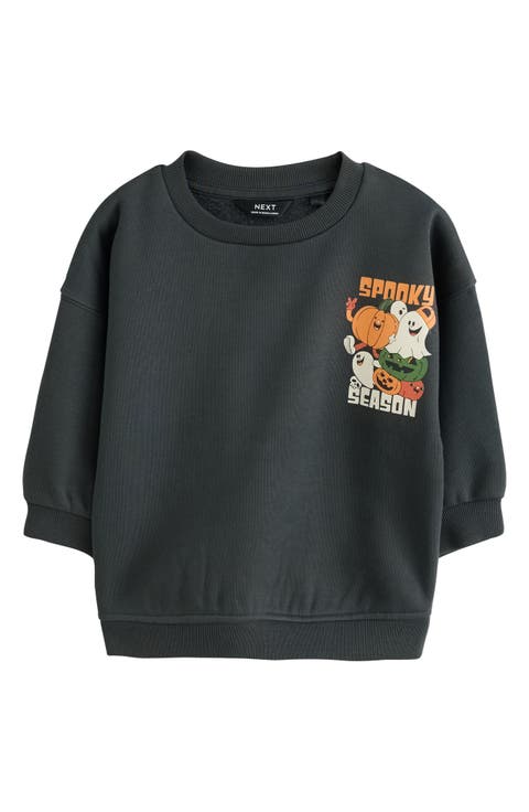 Kids' Halloween Spooky Season Crewneck Sweatshirt
