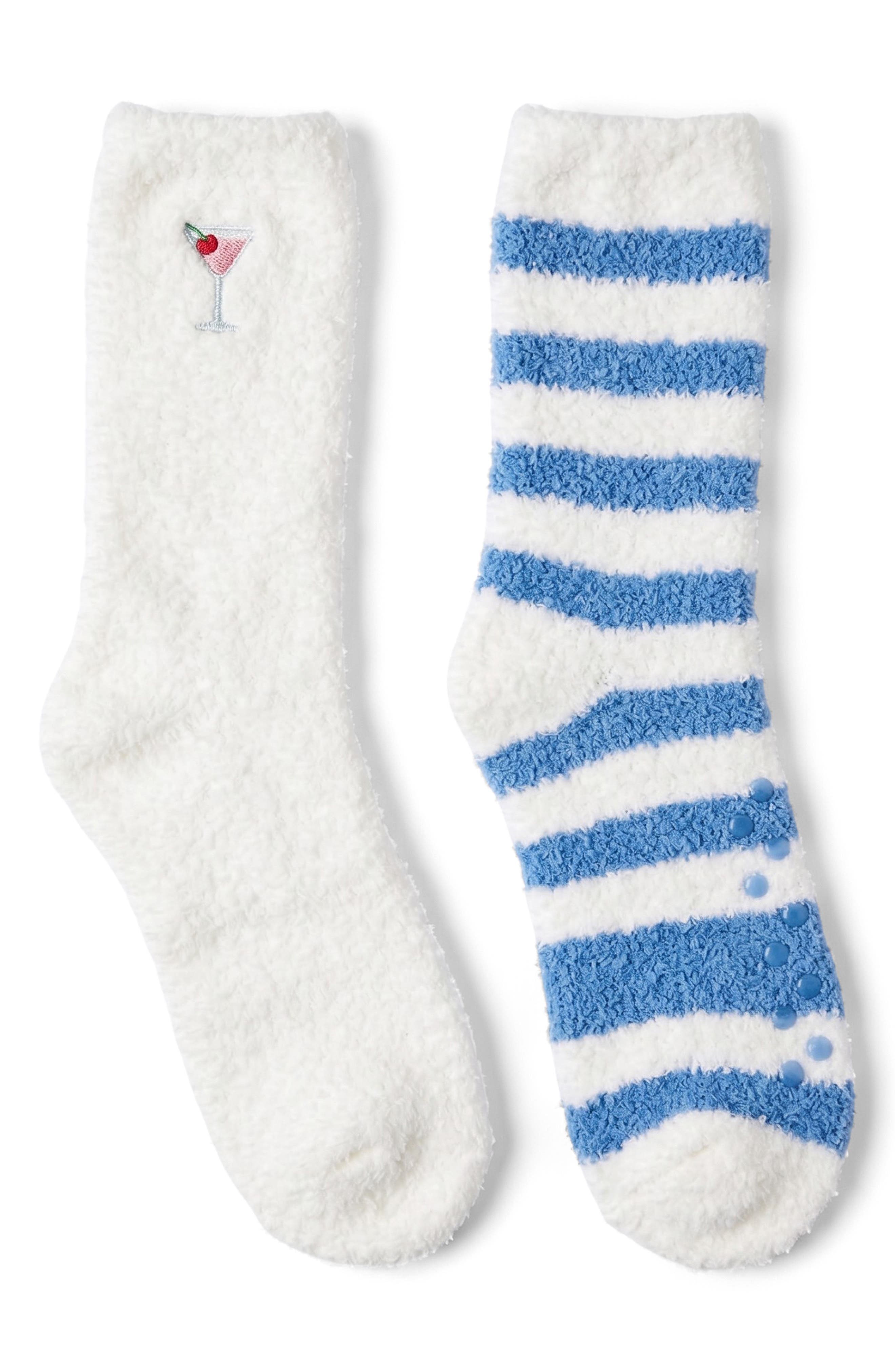 2-Pack Cozy Crew Socks
