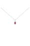  Pink Tourmaline | White