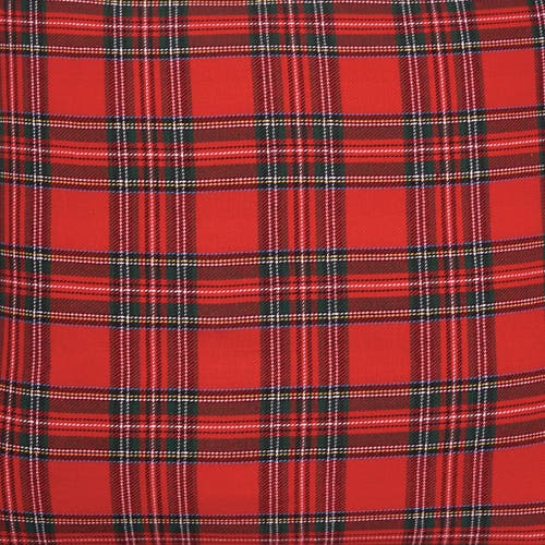 C & F Home C&f Home Arlington Plaid Rustic Lodge Cabin Christmas Accent Throw Pillow, 20" X 20" In Red