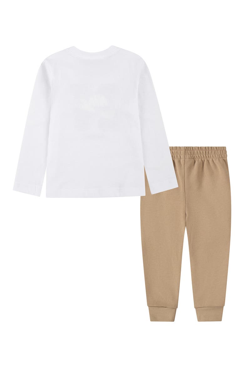 Kids' Sportswear Retro Fader T-Shirt & Joggers Set, Alternate, color, HEMP