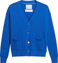 CISSA Button-Up Cotton Wrap Cardigan