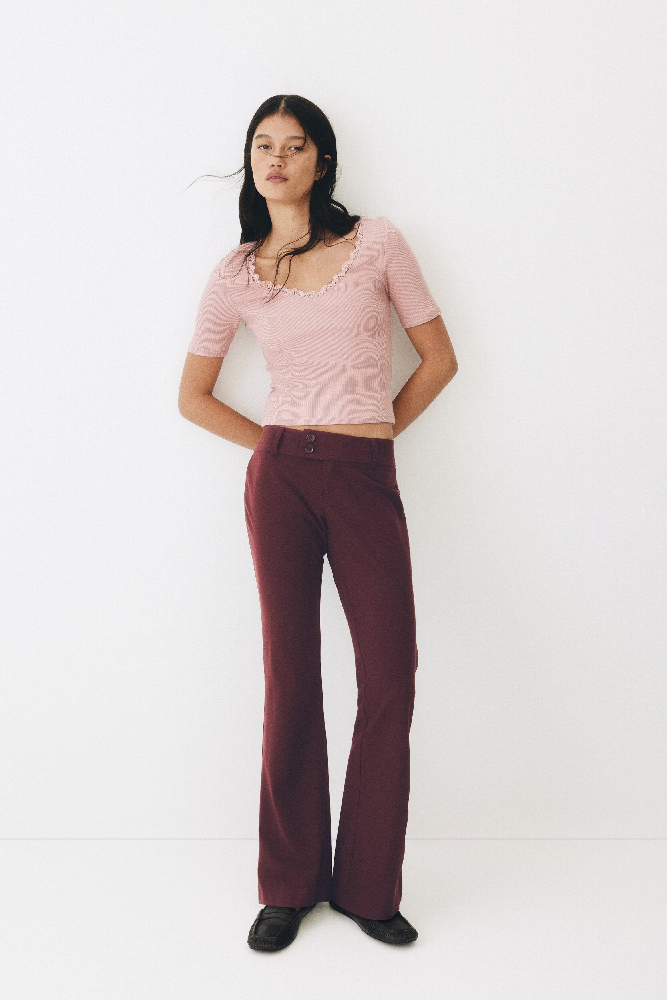 Flared dress pants - image 2