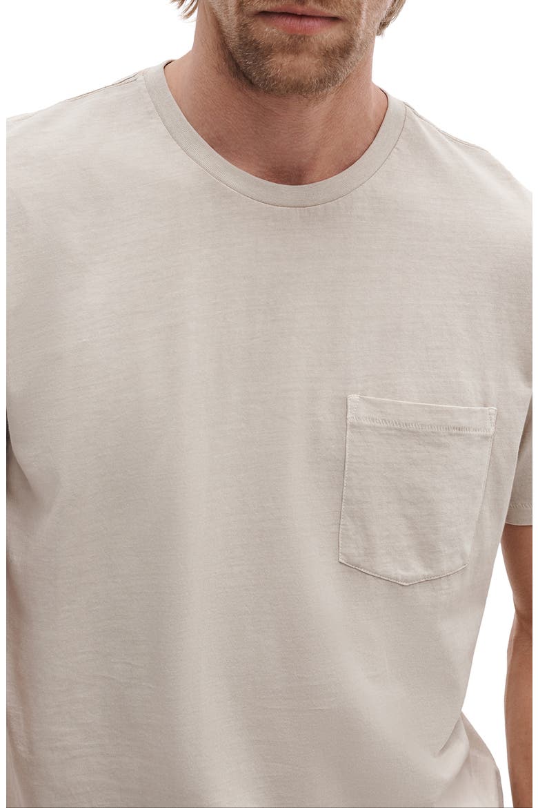 Classic Fit Garment Dye Pocket T-Shirt, Alternate, color, TAUPE