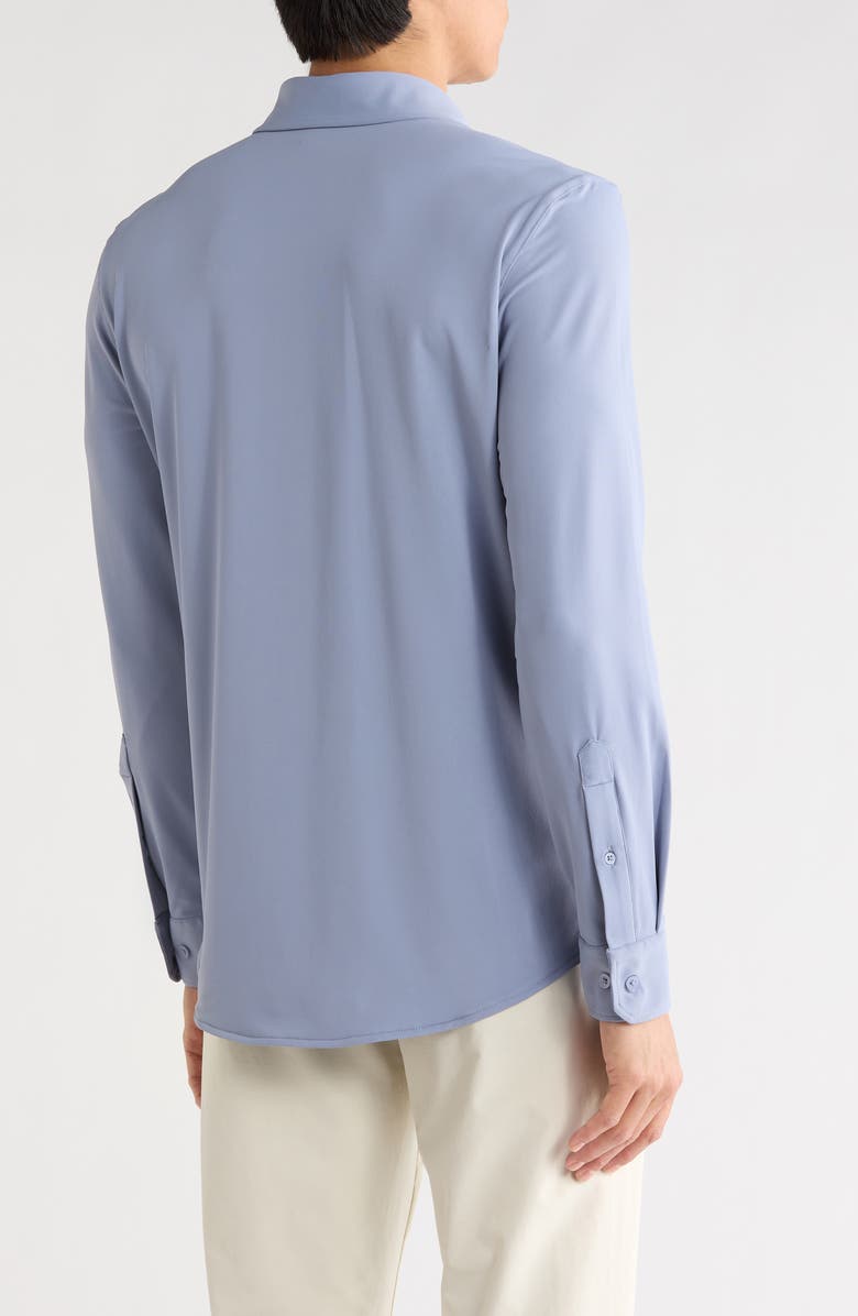 90 DEGREE BY REFLEX First Class Jersey Shirt, Alternate, color, Cloud Mist